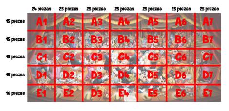 Patrón despiece Orquesta